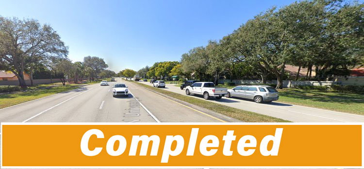 University Drive in Coral Springs Mobility Improvement Project