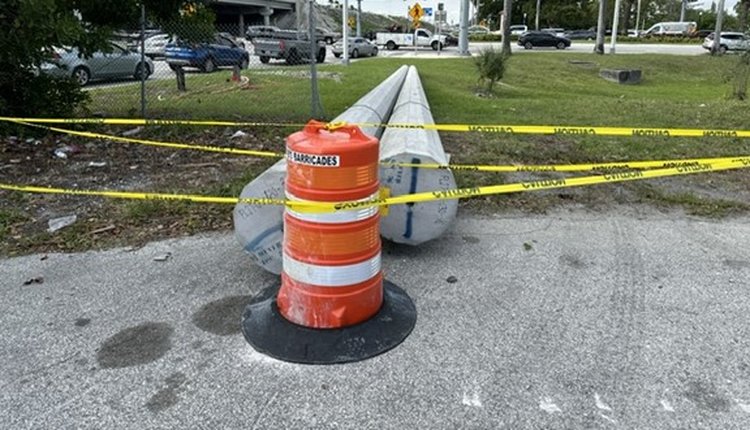 Delivery of CCTV poles   April 2024