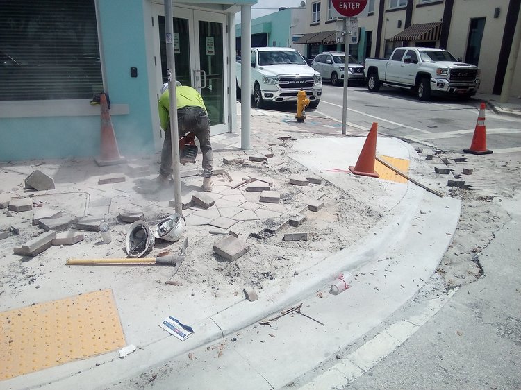 Contractor Saw Cutting   August 2024