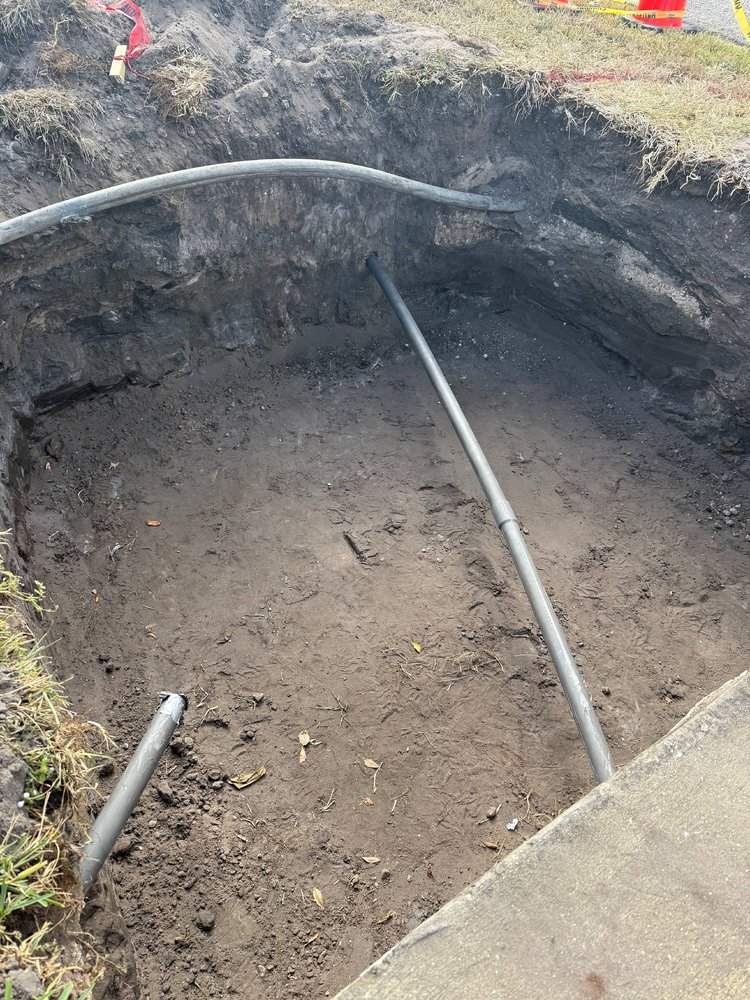 Light Pole No. 12 Spread Footer Excavation   December 2024