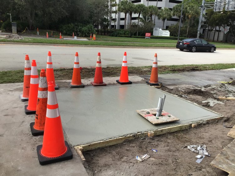 Light Pole No. 12 Spread Footer   January 2025