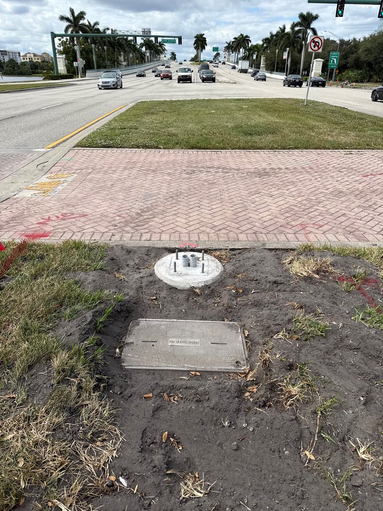 Ped pole Foundation Installation   November 2024