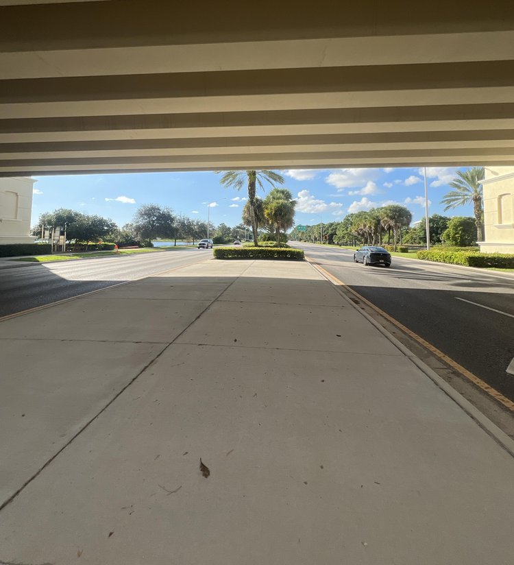 Pre construction SB Alt A1A at PGA overpass