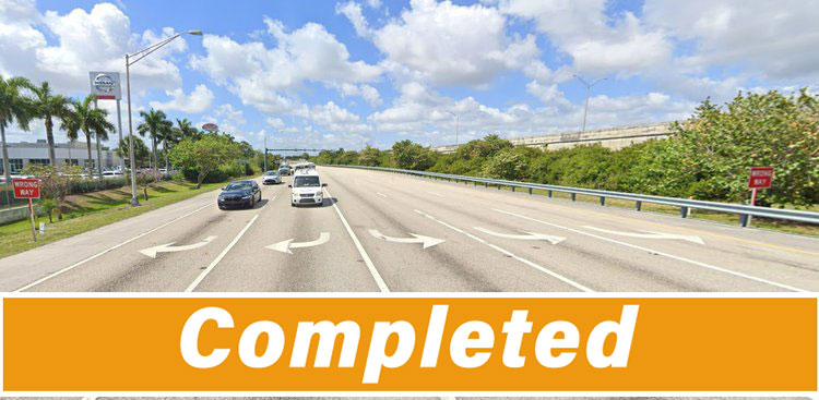 SR 9/I-95 Bridge Painting Project at SR 842/Broward Boulevard and SR 870/Commercial Boulevard
