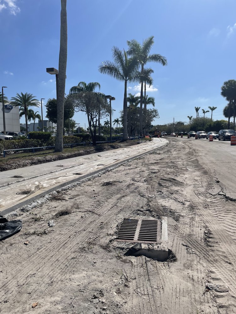 New drainage installation   April 2025