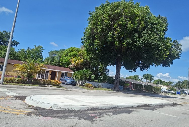Completion of new curb   June 2025