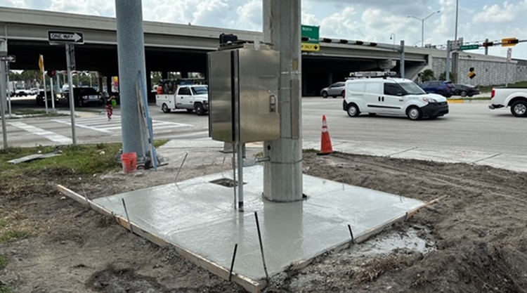 Concrete Pad Installation   May 2024