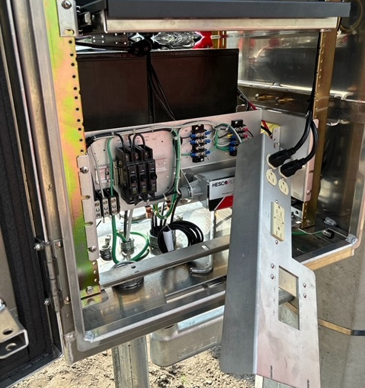 CCTV Cabinet Installation   May 2024