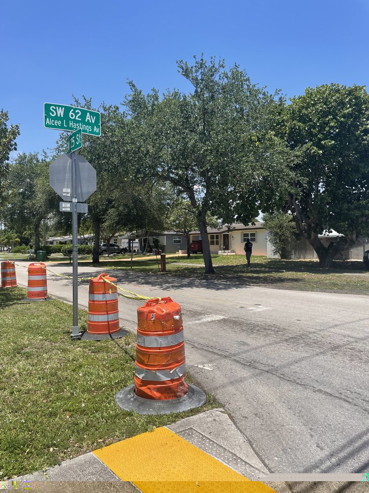 MOT Intersection of SW 62 Ave   May 2025