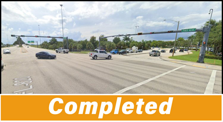 State Road (SR) 820/Pines Boulevard Resurfacing, Restoration, and Rehabilitation (RRR) Project