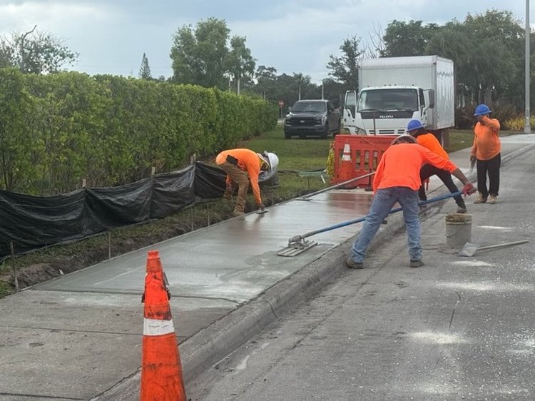 Sidewalk repairs   July 2025