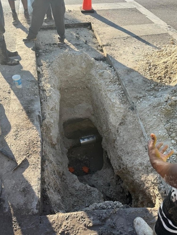 Sewer Main Repair Work Performed by the City of North Lauderdale   Mar. 2025
