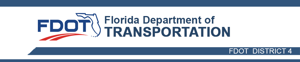 FDOT District Four Header Image