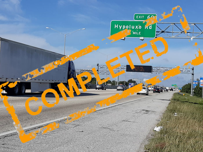 I-95 Milling and Resurfacing from north of Gateway Boulevard to Lantana Road