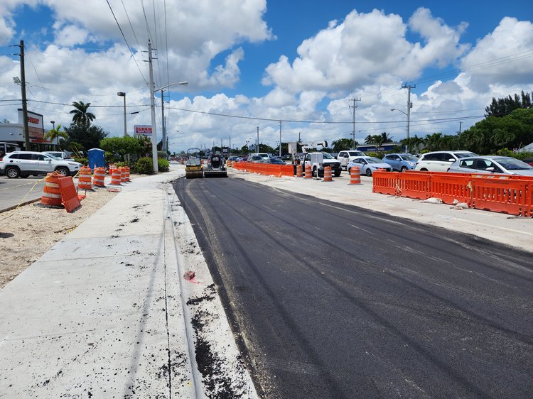 Widening Continuing Along Military Trail North of Forest Hill Blvd   June 2024