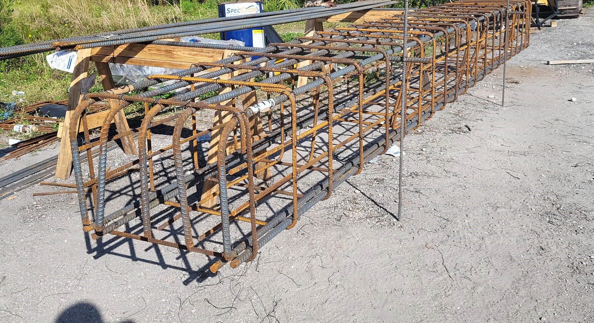 Piles Cap Rebar   February 2024