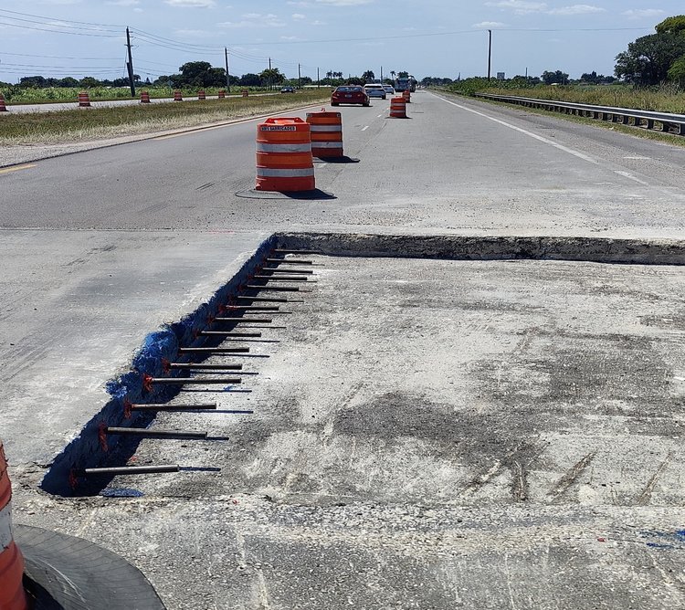 SR 80 WB_Tractor Crossing ready for the concrete placement   April 2024