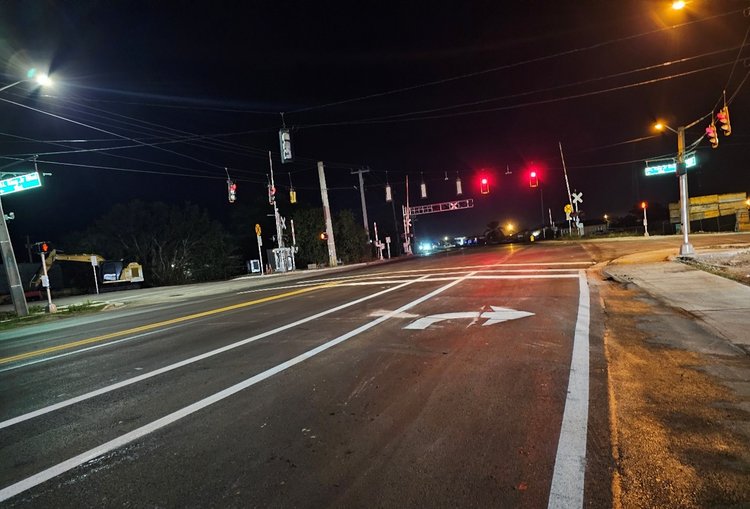 SR 715 at MLK Jr. Mill and Pave of Intersection    February 2025