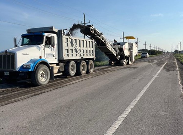 SR 729 Milling Existing Travel Lanes and Shoulders   June 2024