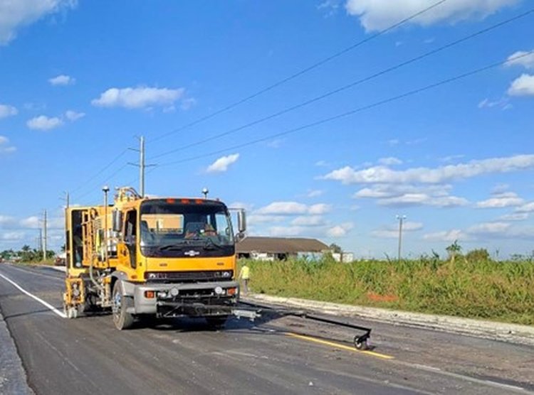 SR 729 NB and SB Application of Temporary Pavement Marking (Phase 2)  December 2024