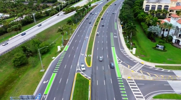 Completed Bike Lanes   FA Photo  June 2025