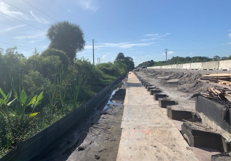 Preparing Formwork for Sheet Pile, July 2024