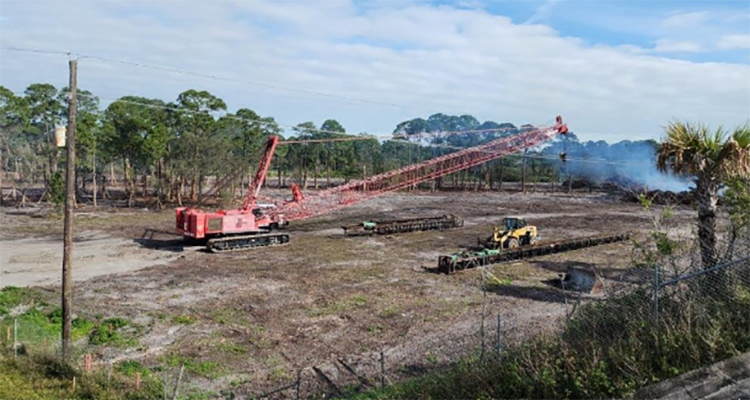 During construction