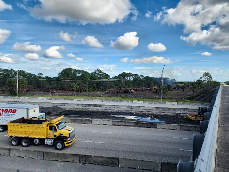 During construction