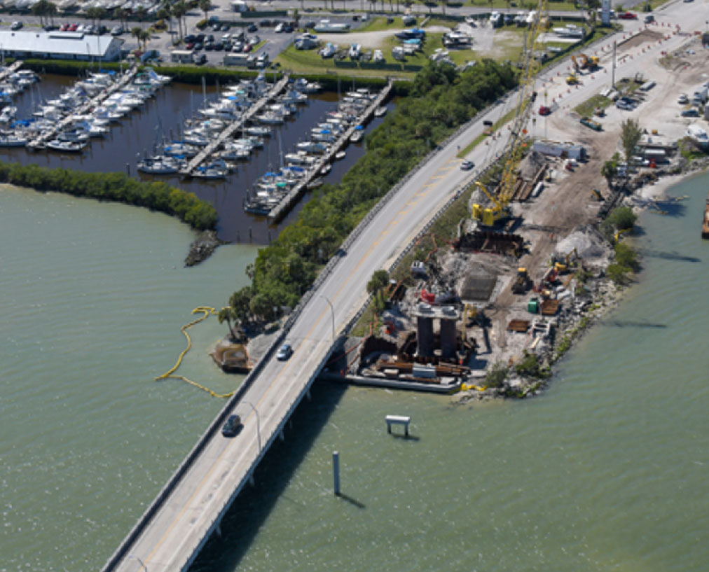 Main Bridge, westside of the main channel, Mar. 2024