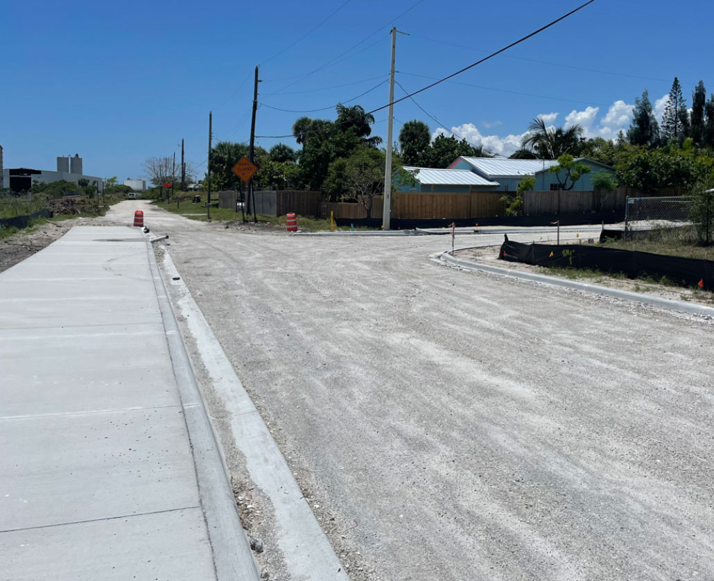 Old Dixie and Sunny Lane Reconstruction, May 2024